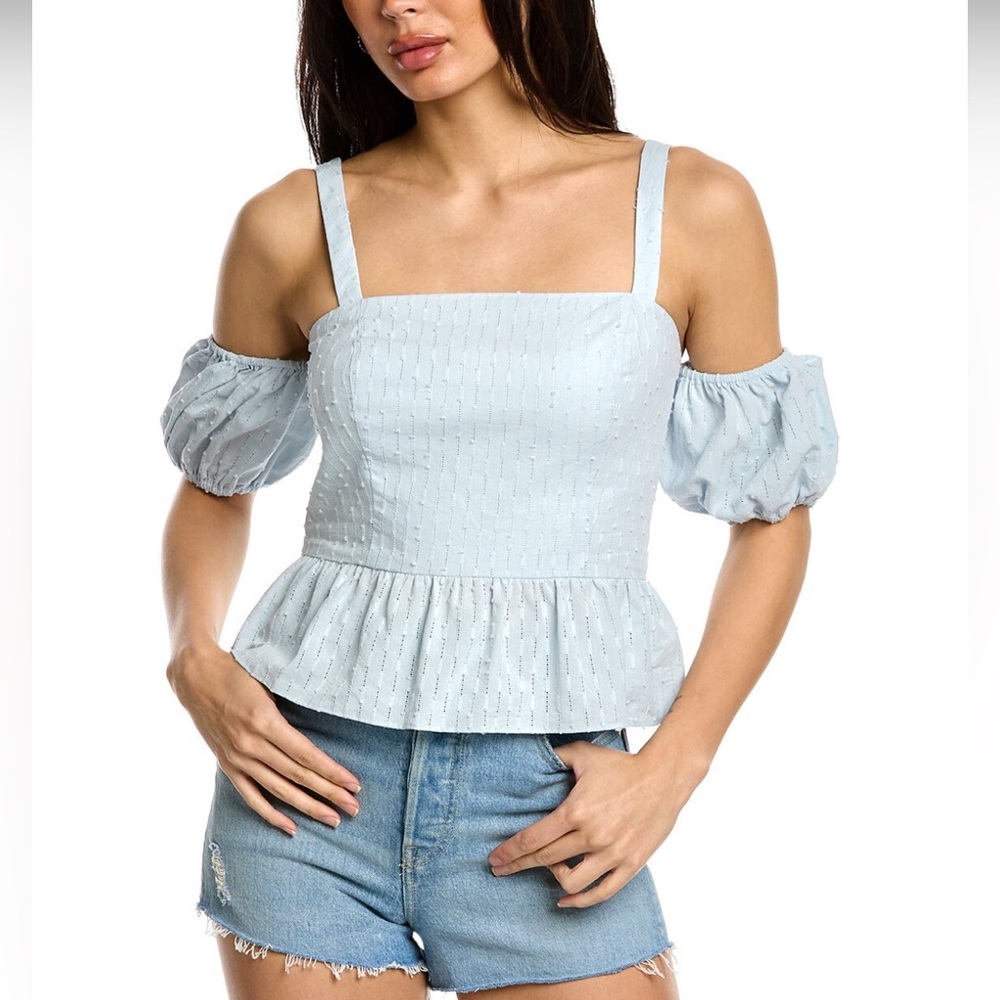 BCBG Eyelet Top